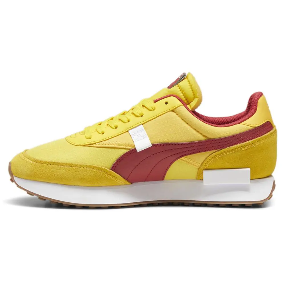 Puma shoes - PUMA Future Rider Play On Lace Up - 39347320 - Yellow (UPC: 196859416199) 1