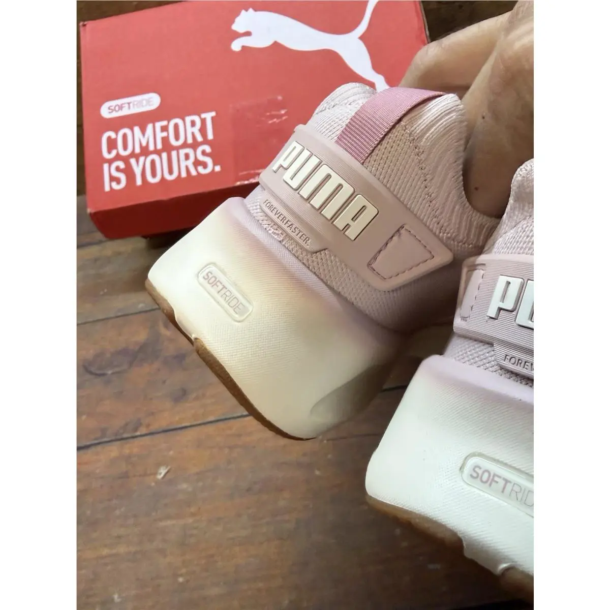 Puma shoes - PUMA Softride Symmetry Fuzion - Softride Symmetry Fuzion - 310460 17 - Mauve Mist / Poised Pink 3