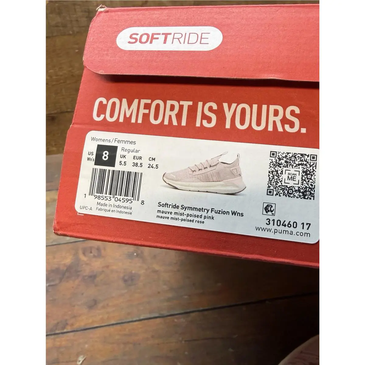 Puma shoes - PUMA Softride Symmetry Fuzion - Softride Symmetry Fuzion - 310460 17 - Mauve Mist / Poised Pink 5