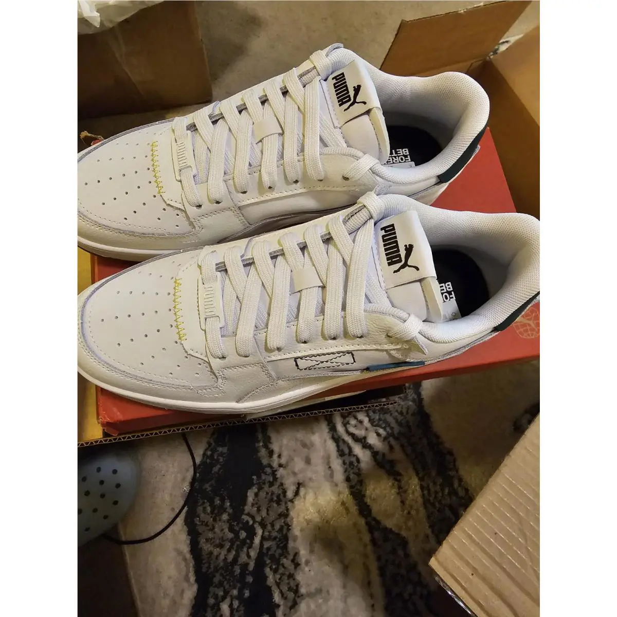 Puma shoes - 392332 01 - Puma White-Puma Black (UPC: 196856269026) 0