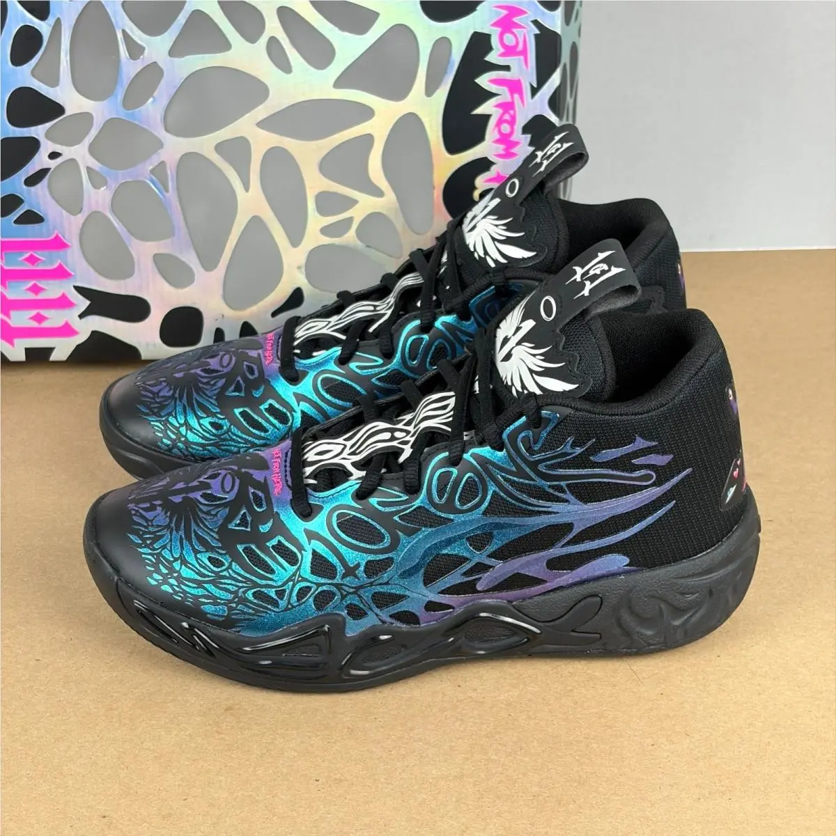 Puma shoes - Puma LaMelo Ball MB.04 Reflections - Black 10