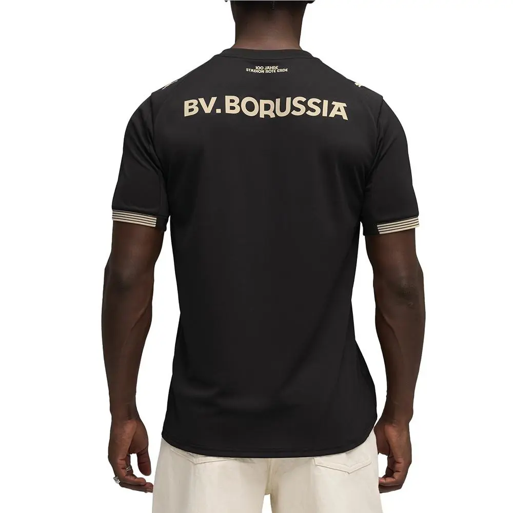 Puma clothing - PUMA Bvb Special Edition Crew Neck Short Sleeve Soccer Jersey Rep - 78011823 - Black (UPC: 199259320028) 2