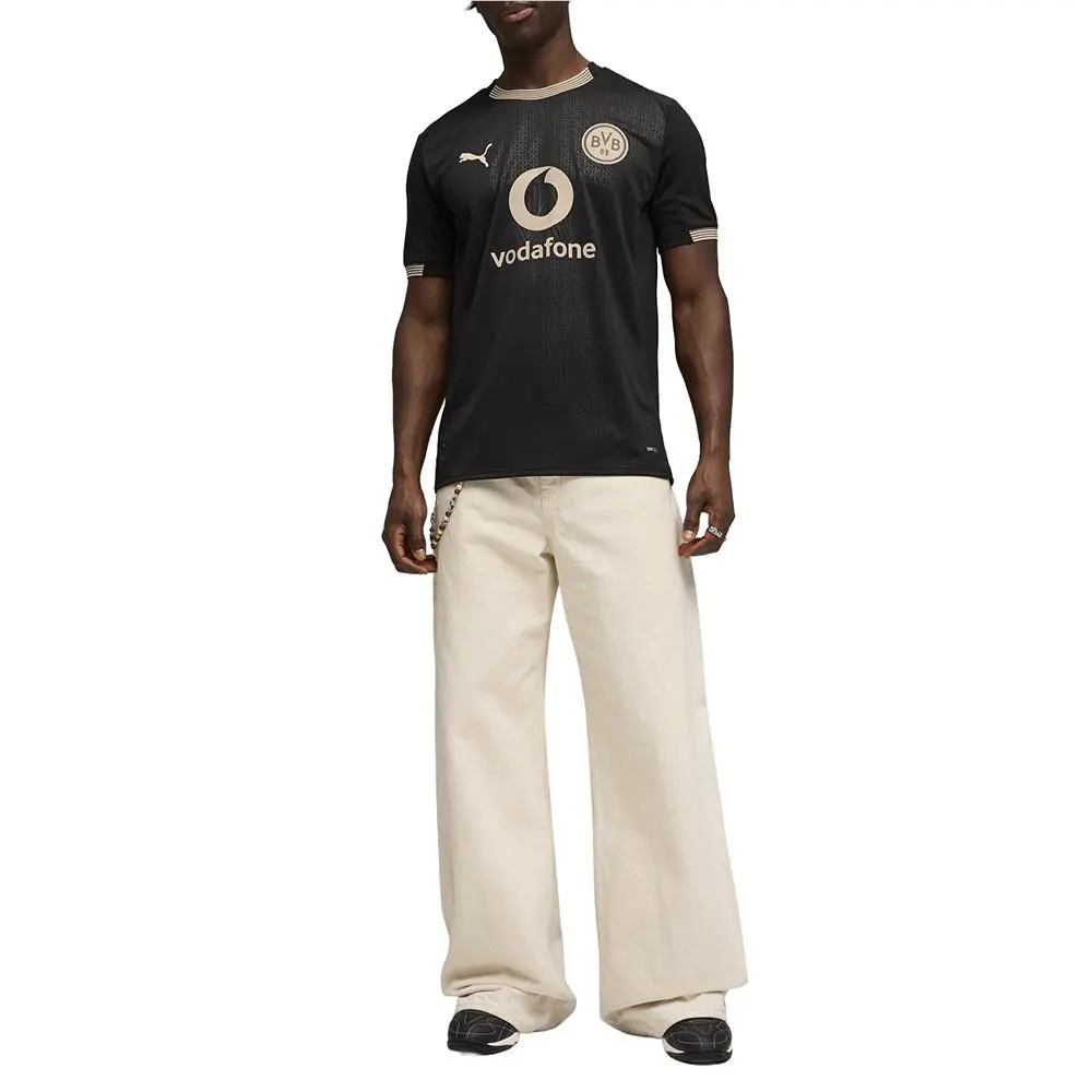 Puma clothing - PUMA Bvb Special Edition Crew Neck Short Sleeve Soccer Jersey Rep - 78011823 - Black (UPC: 199259320028) 5