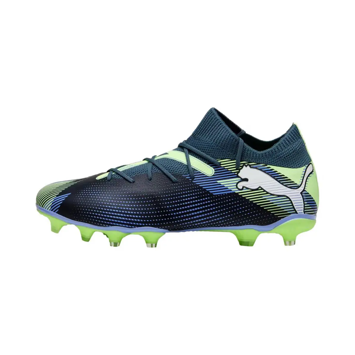 Puma Future 7 Match Fg/ag Gray Skies / Puma White 107931-03 Men`s Size 11 Medium - Multicolor