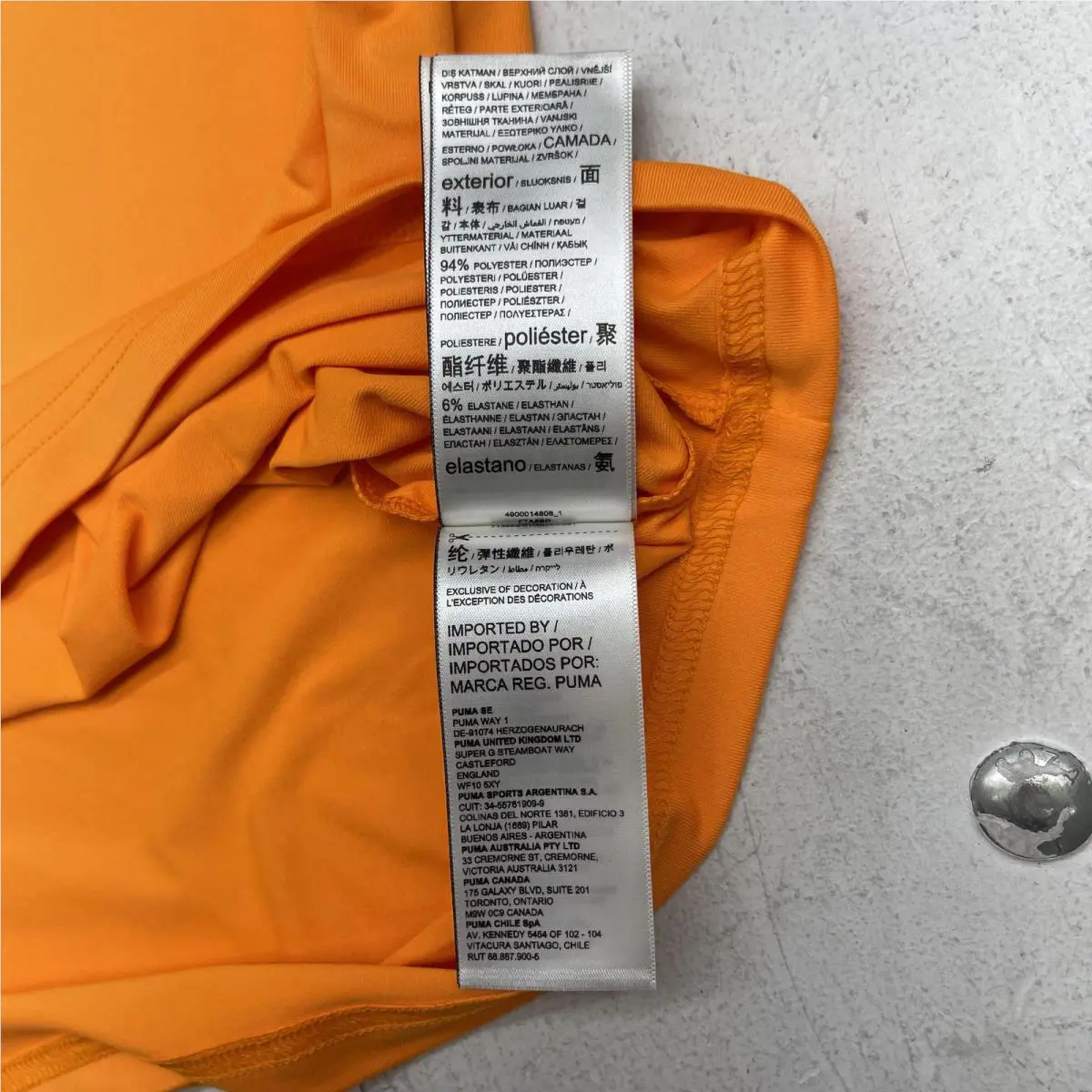 Puma clothing - Orange 6