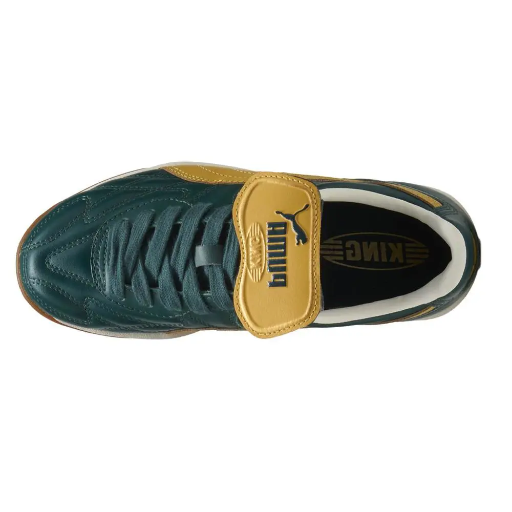 Puma shoes - PUMA King Indoor Lace Up  Youth - 40373107 - Green (UPC: 198551975370) 2