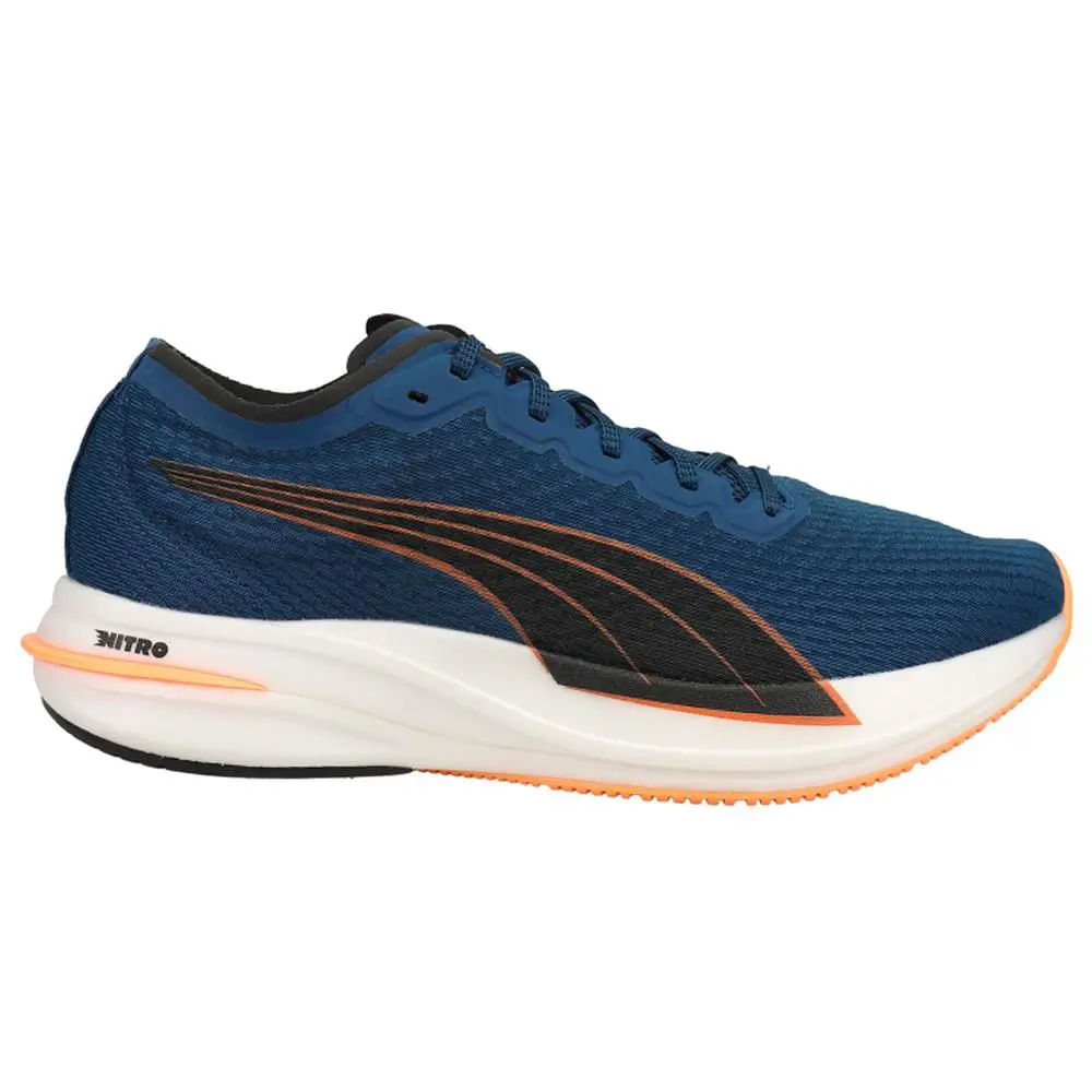 Puma Deviate Nitro Running Mens Size 11 M Sneakers Athletic Shoes 194449-12 - Blue