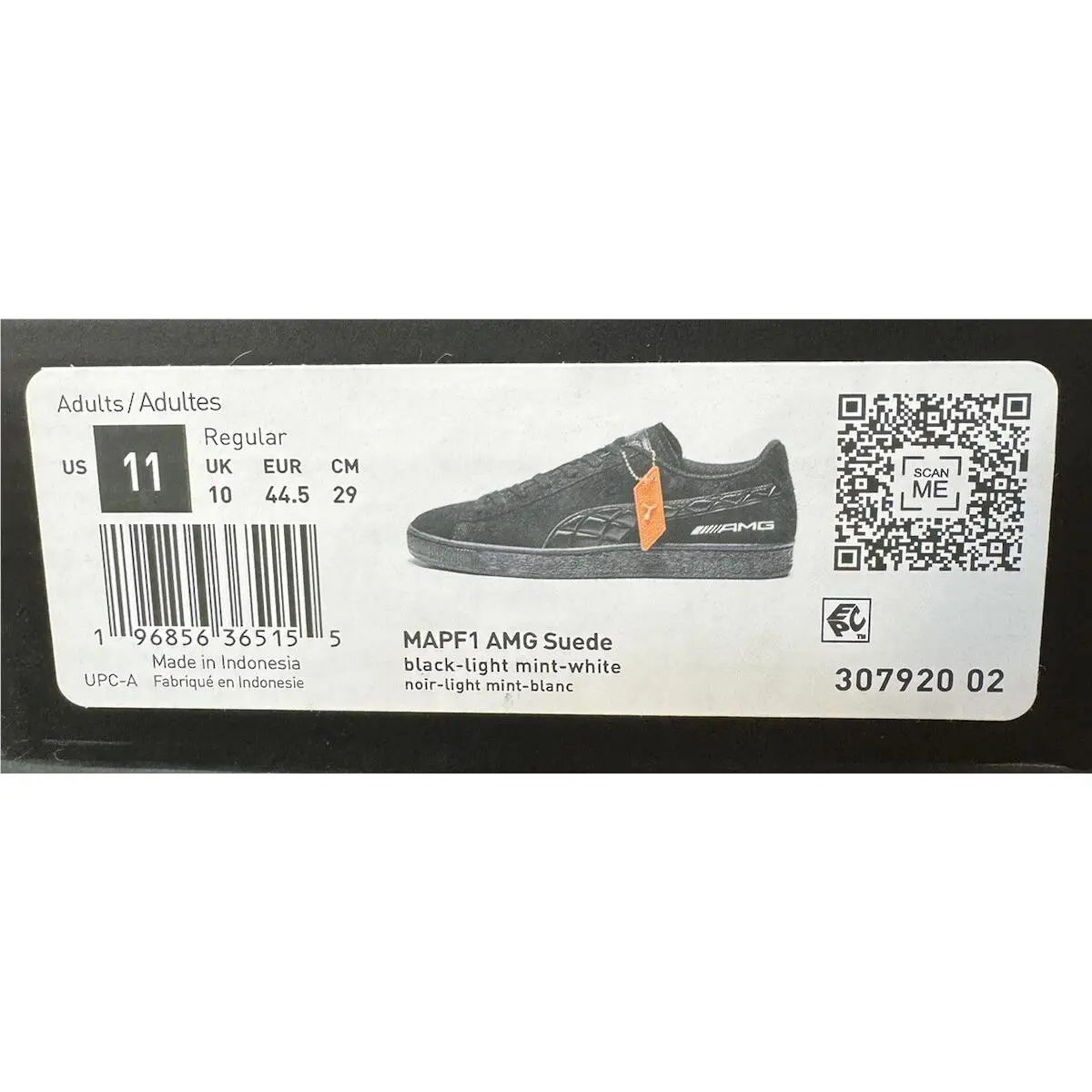 Puma shoes - Mercedes AMG-Petronas F1 - Mercedes - Black 8