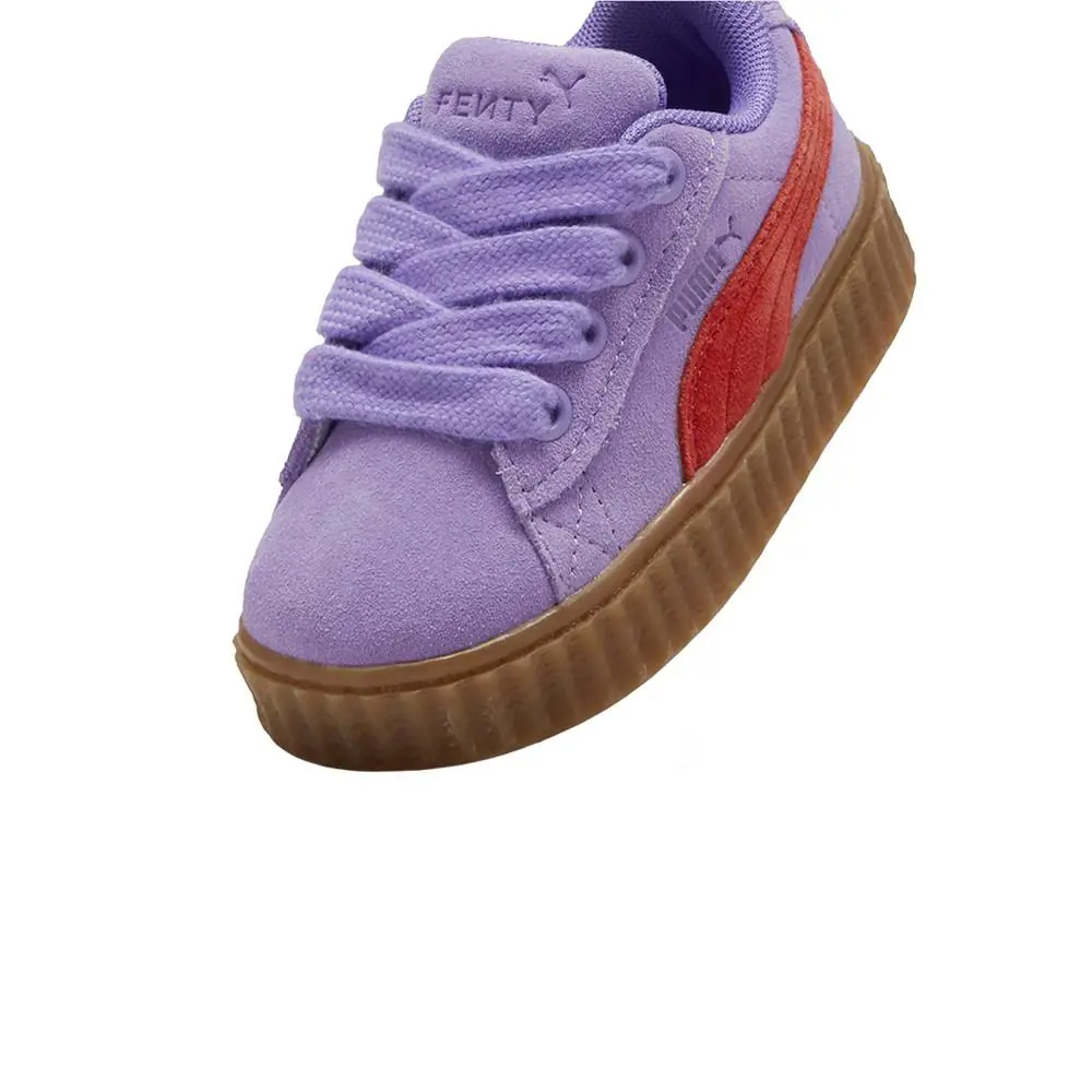 Puma shoes - PUMA Fenty X  Creeper Phatty Lace Up  Toddler - 39682903 - Purple (UPC: 197646320170) 4