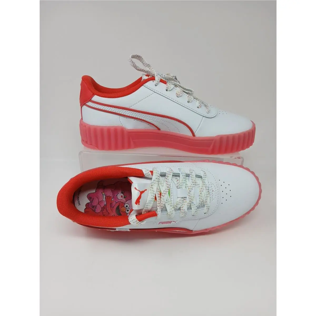 Puma shoes - PUMA  X Care Bears X Sesame Street Carina 3.0 Lace Up - 40690801 - White (UPC: 9082563821170) 3
