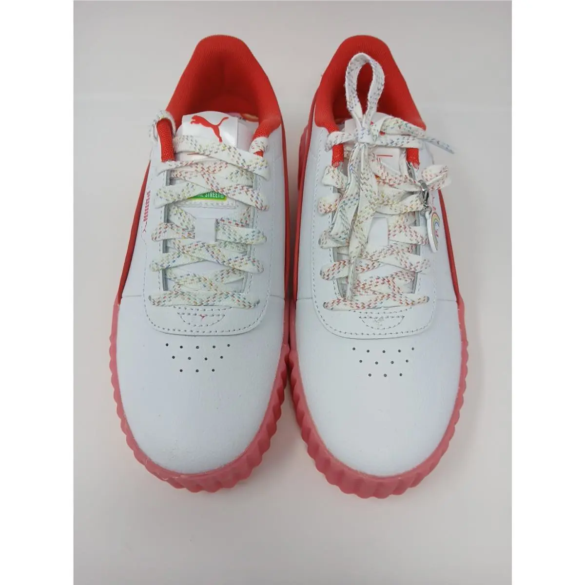 Puma shoes - PUMA  X Care Bears X Sesame Street Carina 3.0 Lace Up - 40690801 - White (UPC: 9082563821170) 5
