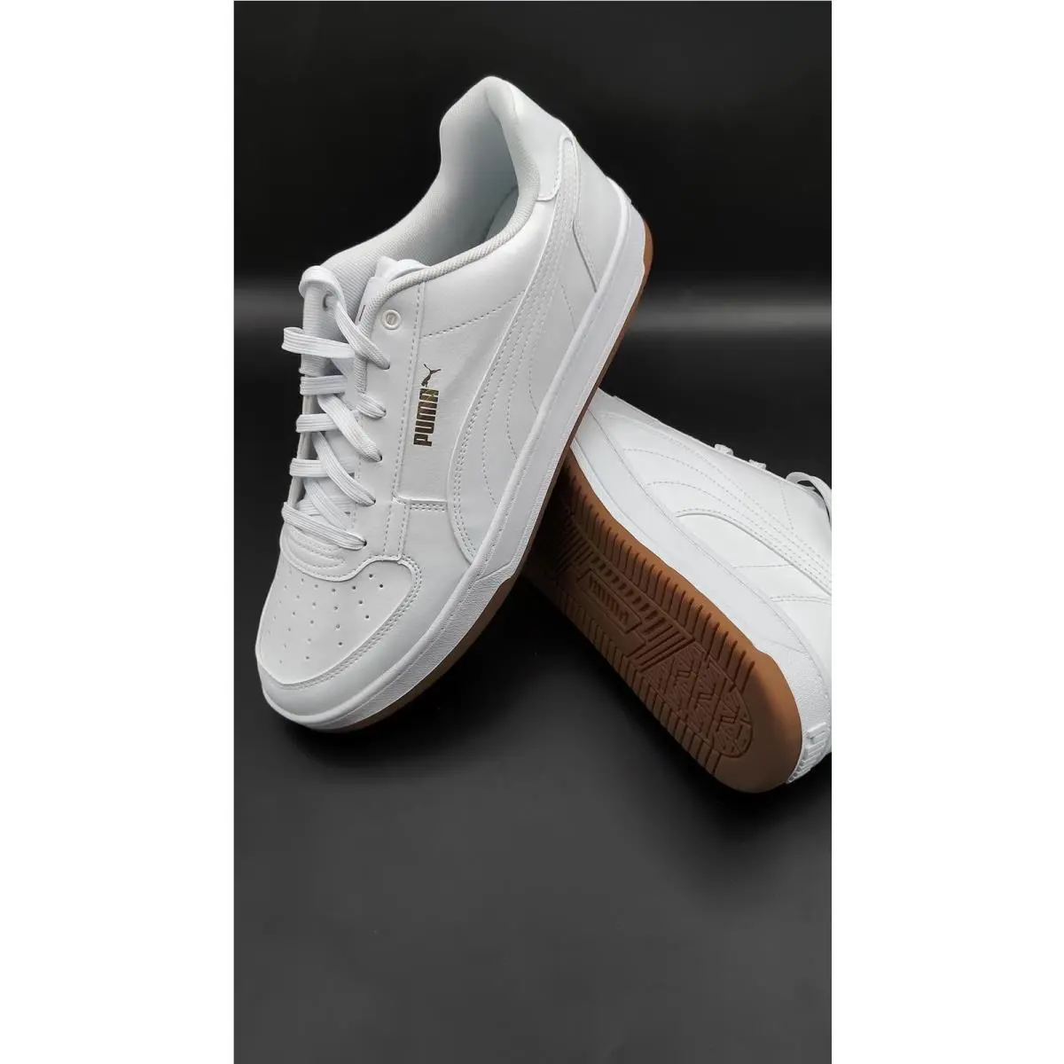 Puma shoes - 3922900995 - 392290-09-95 - White-gold-gum (UPC: 196856413665) 8