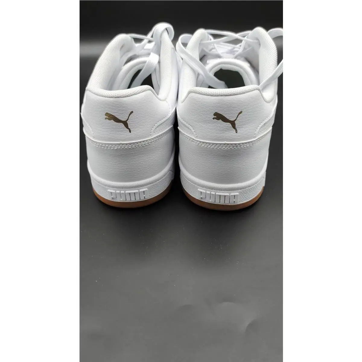 Puma shoes - 3922900995 - 392290-09-95 - White-gold-gum (UPC: 196856413665) 6