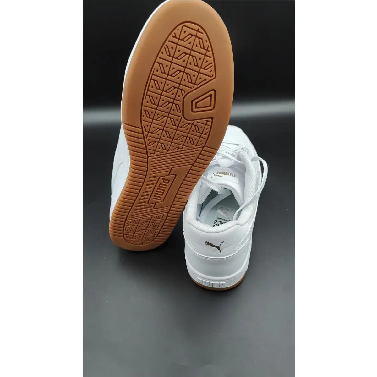 Puma shoes - 3922900995 - 392290-09-95 - White-gold-gum (UPC: 196856413665) 7