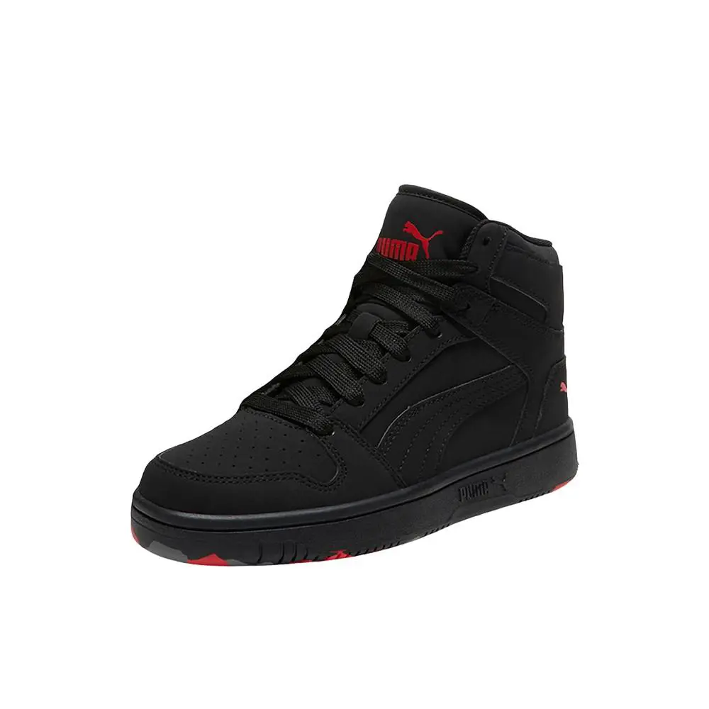 Puma shoes - PUMA Rebound Layup Lace Up  Youth - 40537801 - Black (UPC: 198555380583) 0