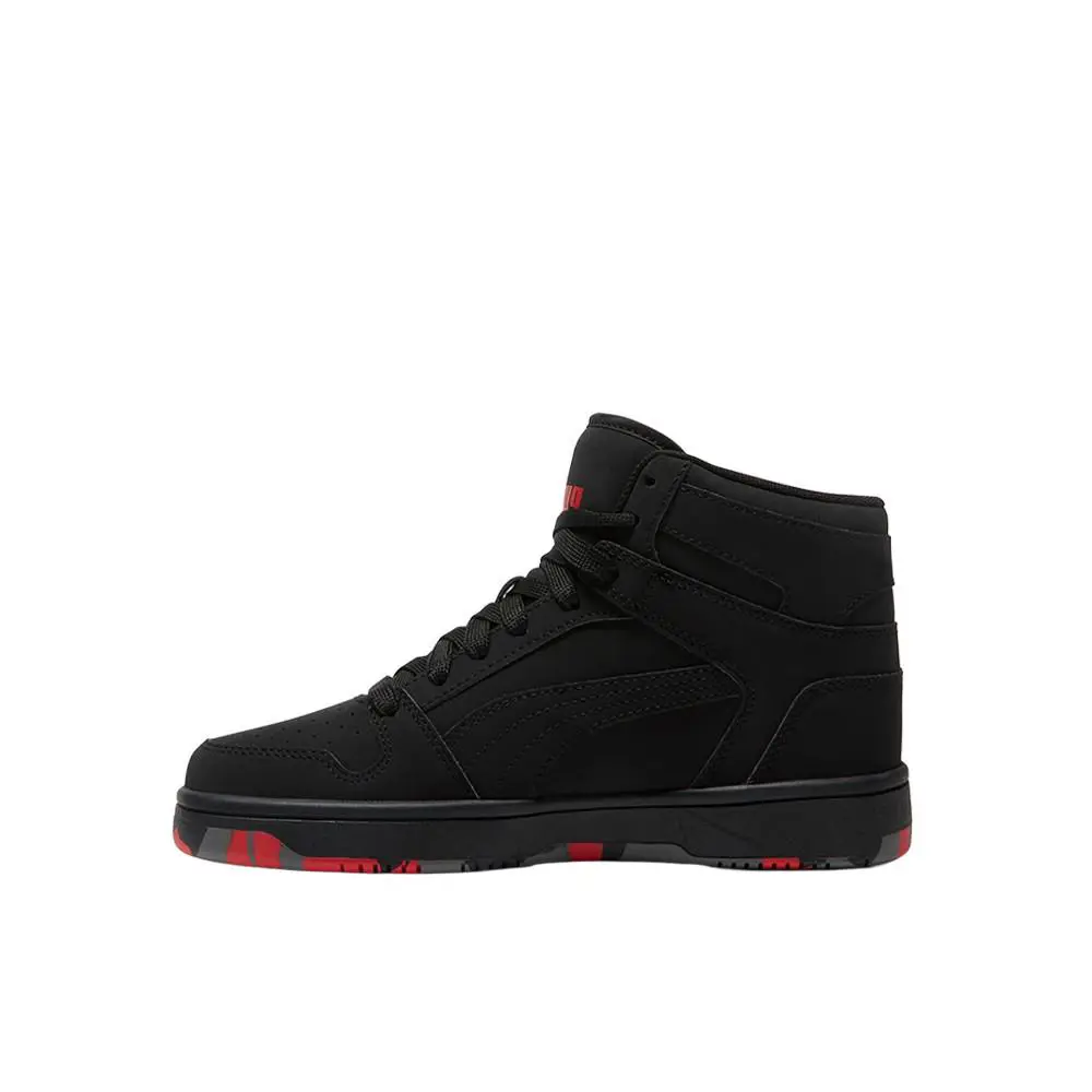 Puma shoes - PUMA Rebound Layup Lace Up  Youth - 40537801 - Black (UPC: 198555380583) 1