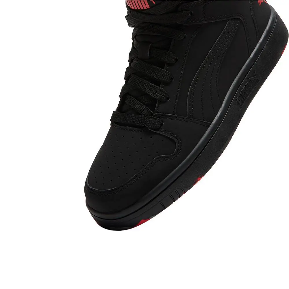 Puma shoes - PUMA Rebound Layup Lace Up  Youth - 40537801 - Black (UPC: 198555380583) 4