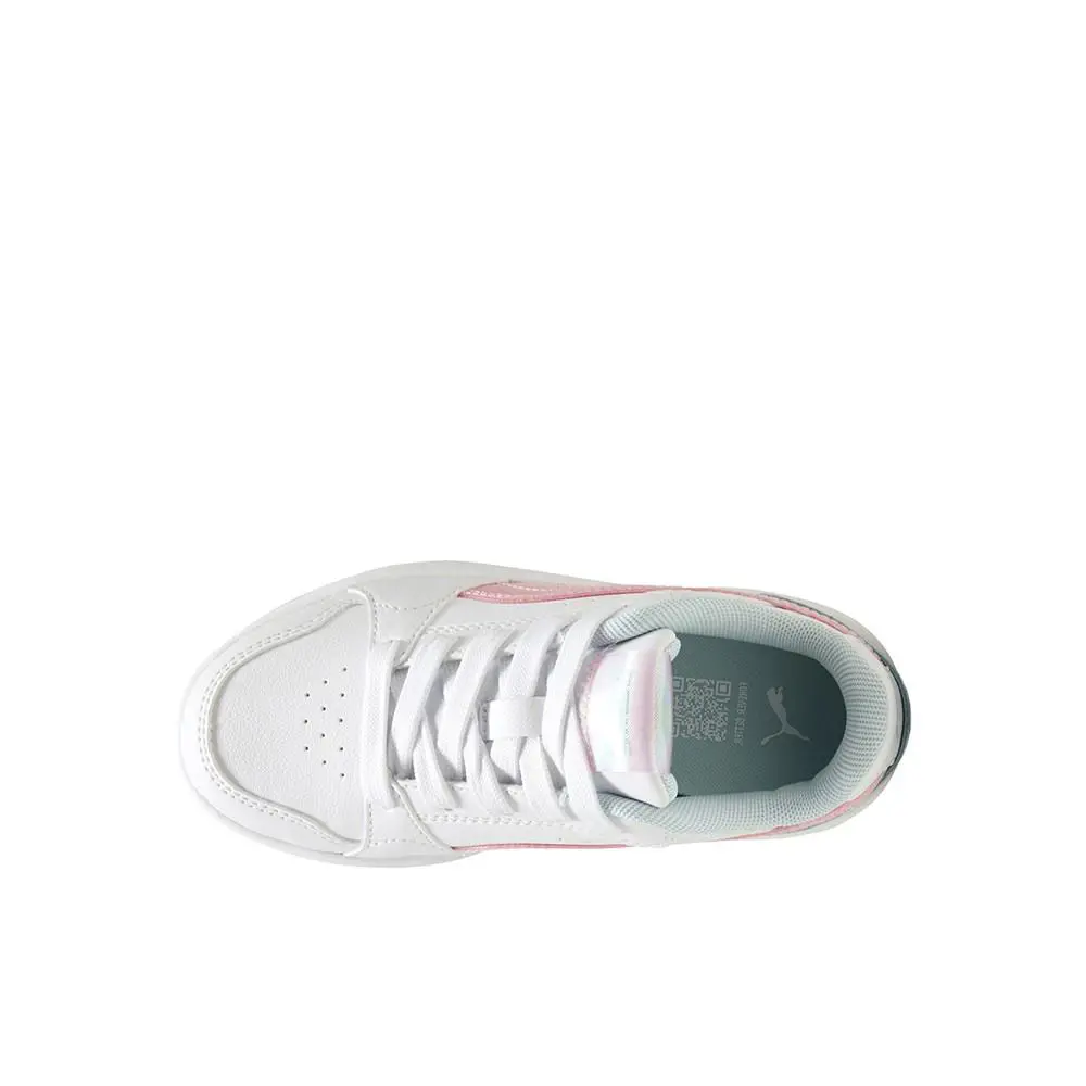 Puma shoes - PUMA Rebound Femme Space Belle Lace Up  Toddler - 40410701 - Pink, White (UPC: 198551703232) 2