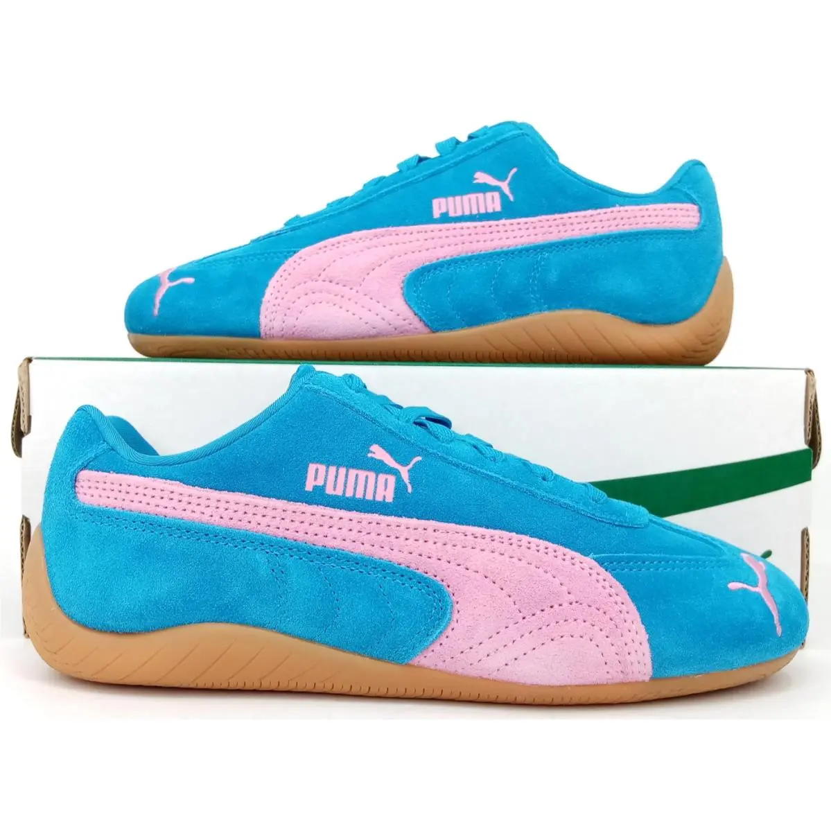 Puma shoes - PUMA Speedcat OG - Speedcat - 400986 43 - Tropical Blue, Poised Pink (UPC: 198551407437) 9