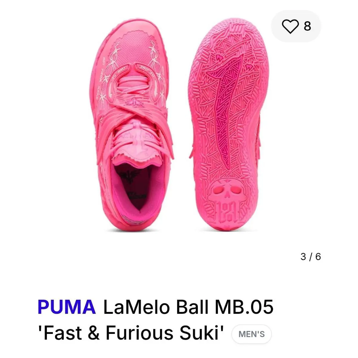 Puma shoes - PUMA MB 01 - 314021 01 - Pink 1