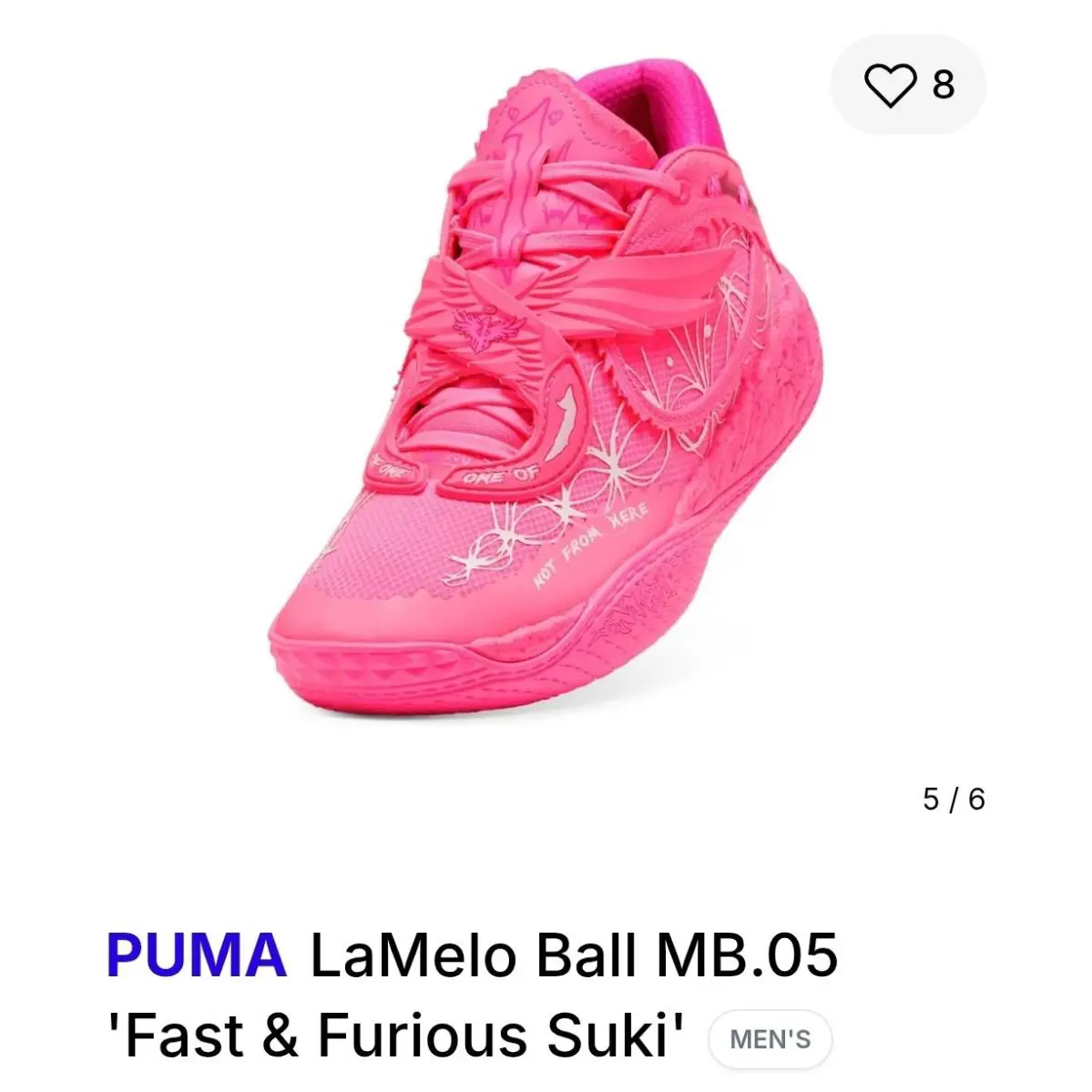 Puma shoes - PUMA MB 01 - 314021 01 - Pink 2