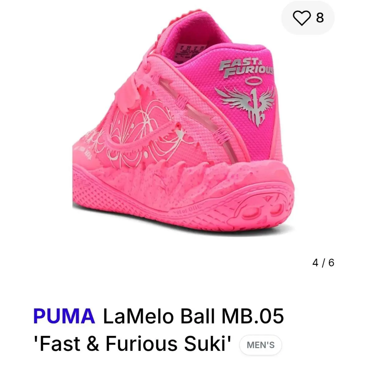 Puma shoes - PUMA MB 01 - 314021 01 - Pink 3