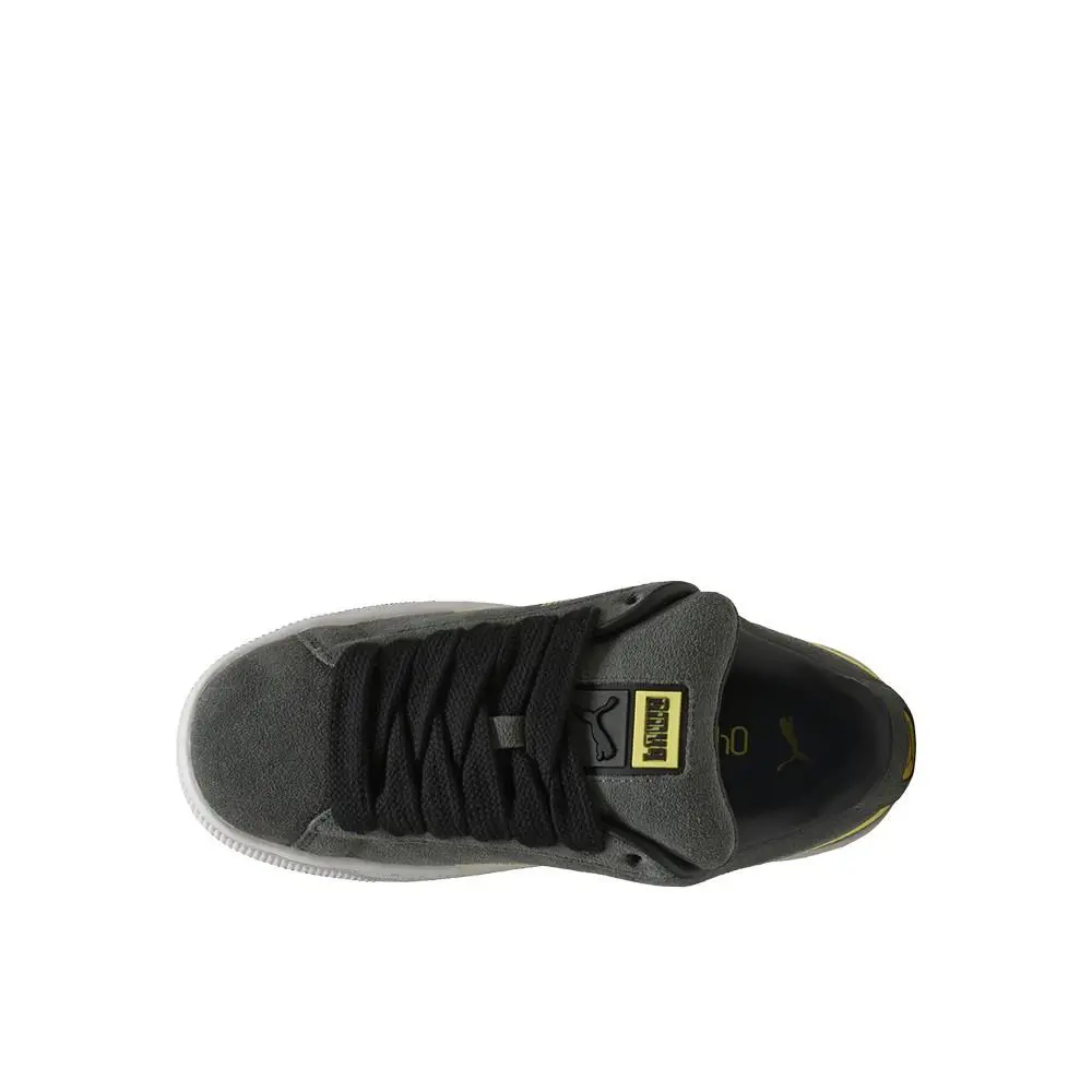 Puma shoes - PUMA Suede Xl Lace Up  Youth - 39657755 - Grey (UPC: 198556420974) 2