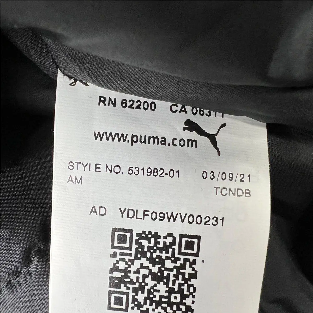 Puma clothing - vs-191402 - vs-191402 - Black (UPC: 194580011461) 7