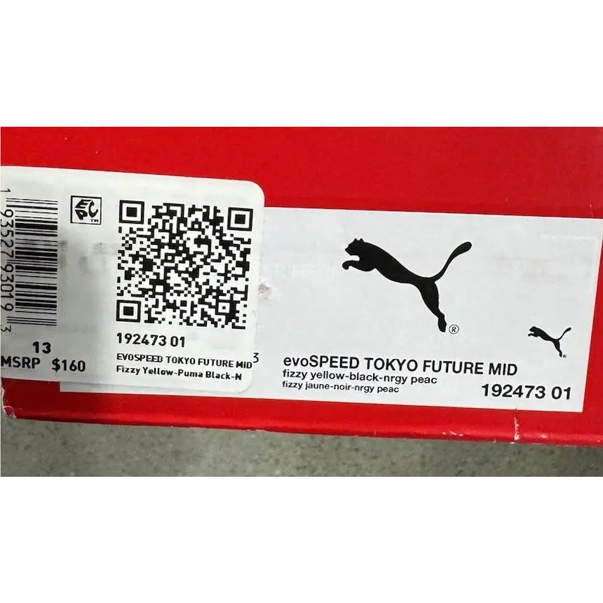Puma shoes - The Evospeed Tokyo Future Mid - 192473_01 - Orange 8