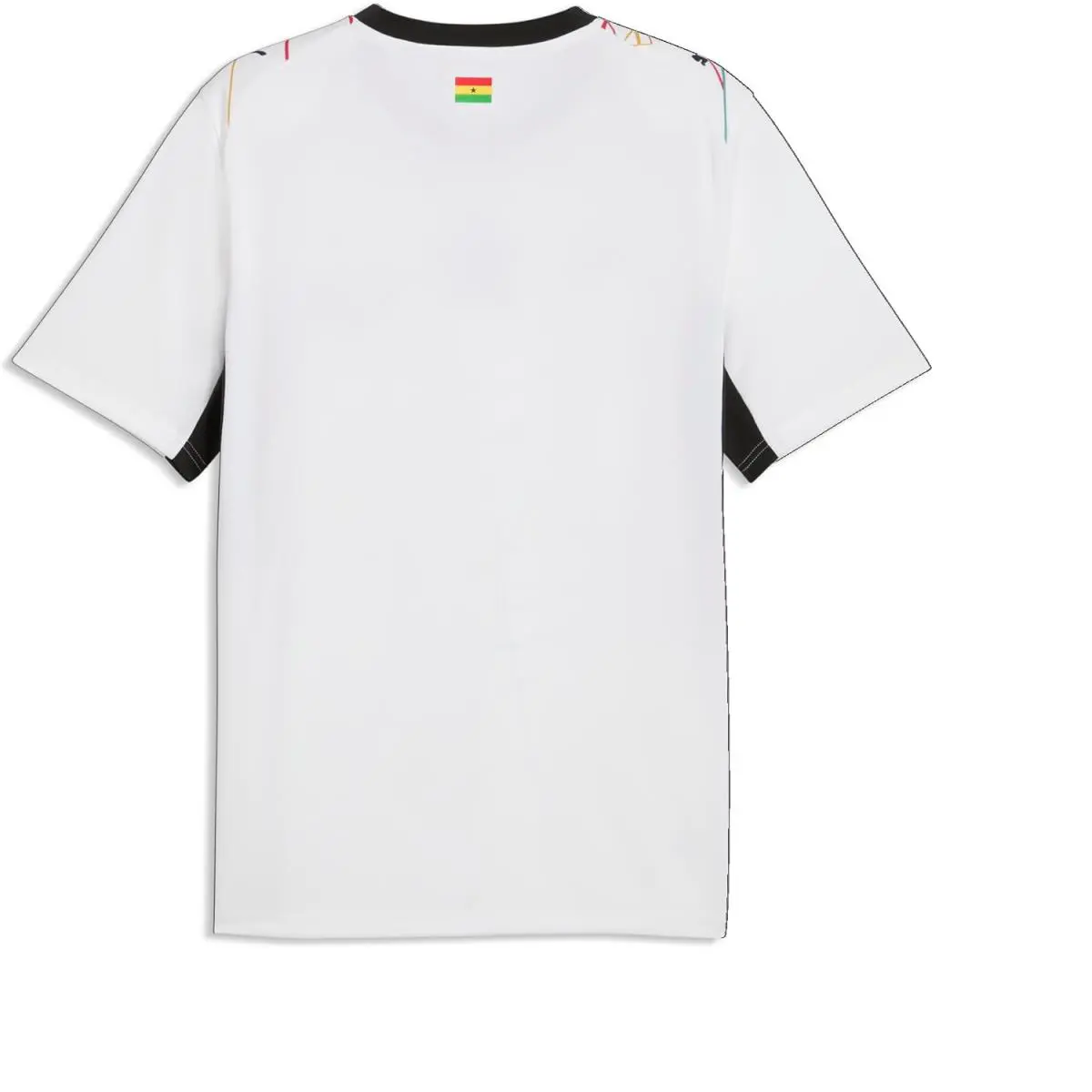 Puma clothing - Ghana Fa Home Jersey Replica - 78341901 - White (UPC: 313055816817) 2