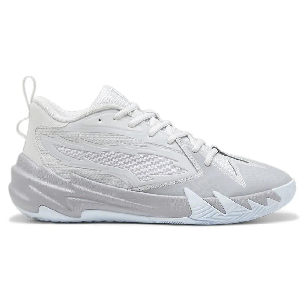 Puma Scoot Zeros Grey Ice Basketball Mens Size 7.5 M Sneakers Athletic Shoes 30 - Grey