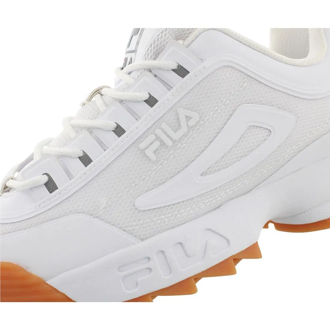 Fila shoes - White/White/Gum, Main: White 0