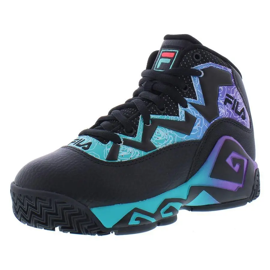 Fila shoes - 3BM01908964 - 3BM01908964 - Black/Purple/Blue, Main: Black (UPC: 723567396125) 3