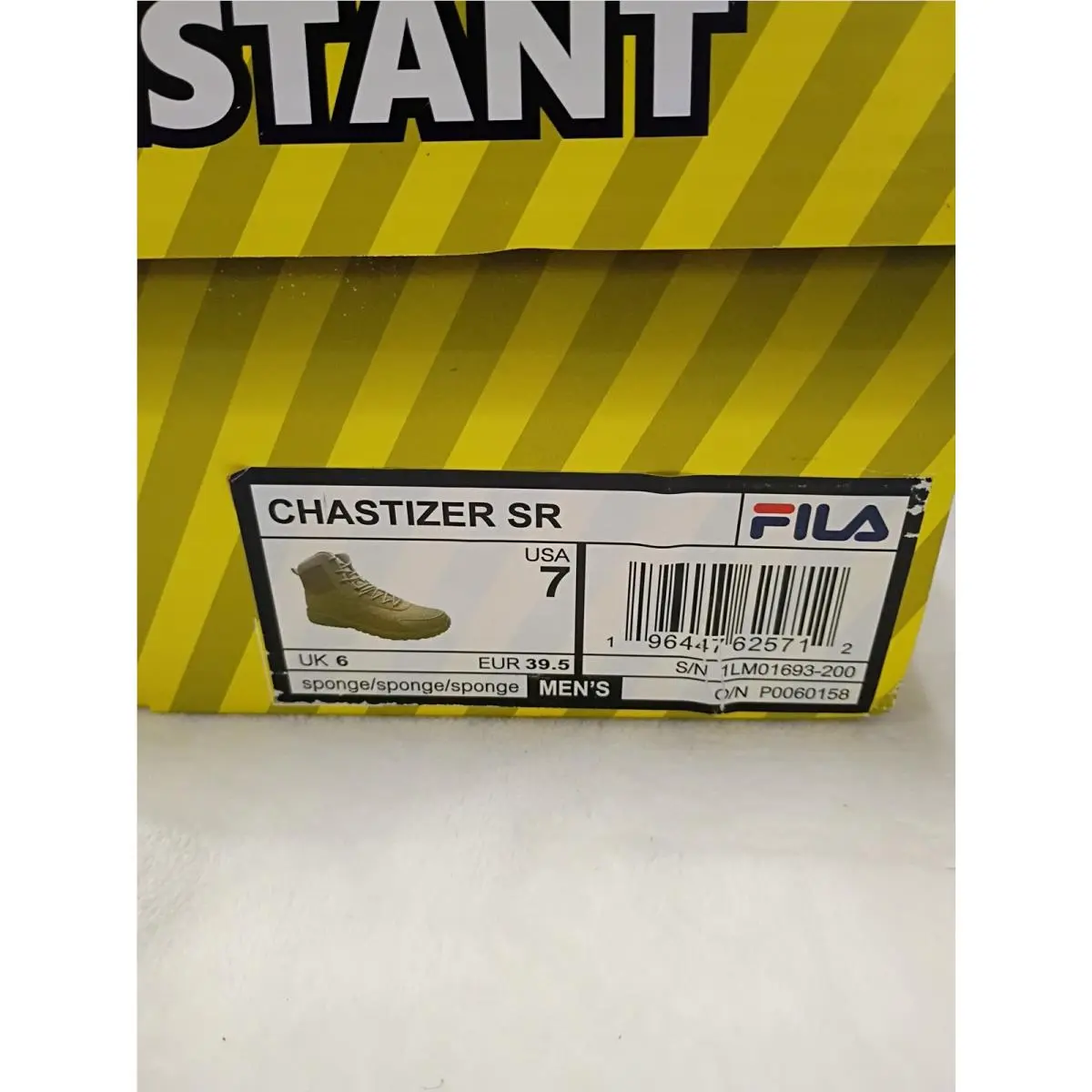 Fila shoes - Fila Chastizer 6 Inch Slip Resistant Soft Toe Work - 1LM01693 - Beige 8