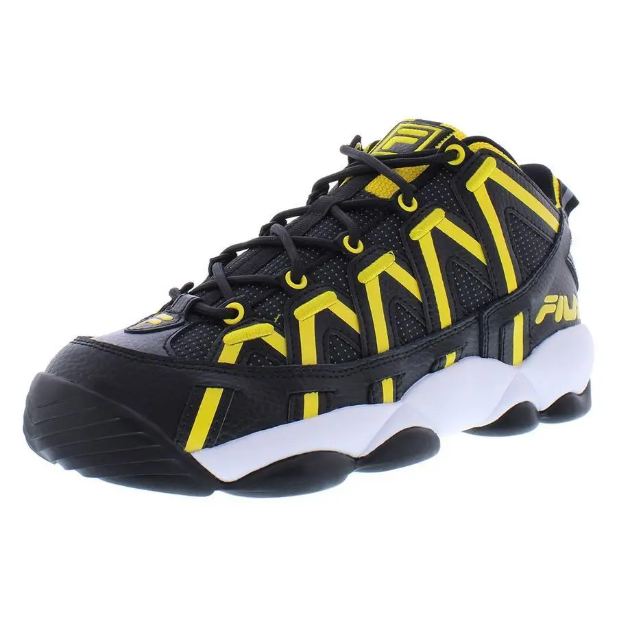 Fila shoes - Black/Yellow/White, Main: Black (UPC: 723567509716) 3