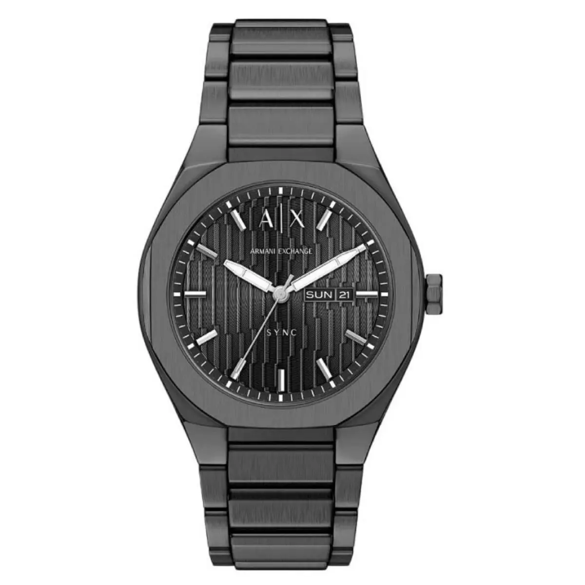 Armani Exchange Men`s Sync Grey Dial Watch - AX4300