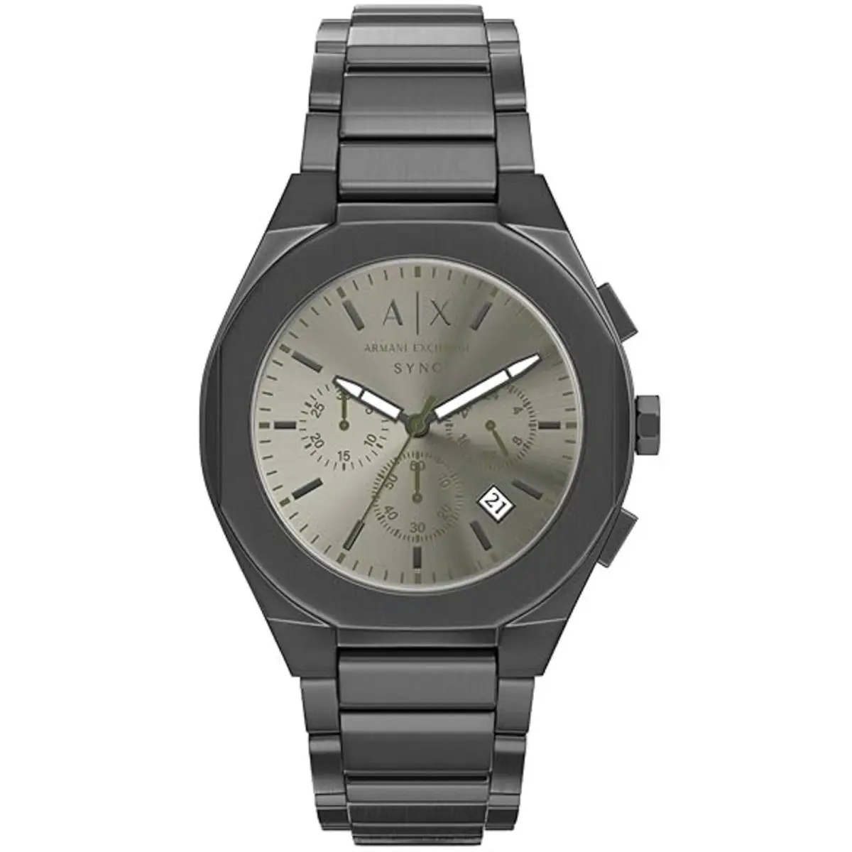 Armani Exchange Men`s Sync Grey Dial Watch - AX4296