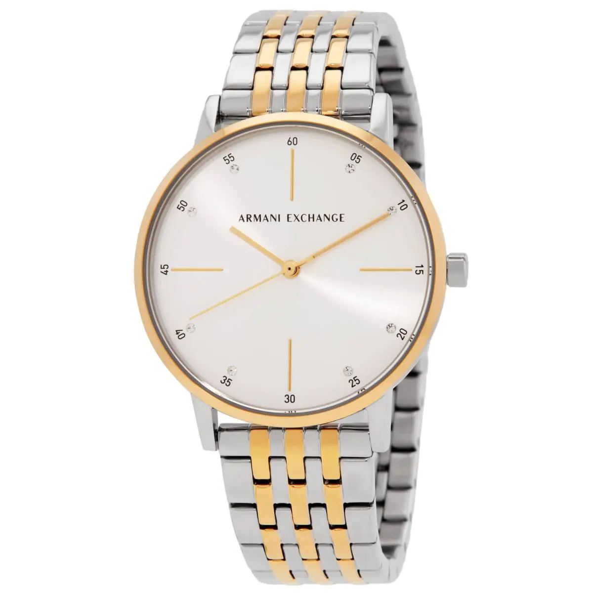 Lola Quartz Silver Dial Ladies Watch and Bracelet Set AX7156SET by Armani Exchange