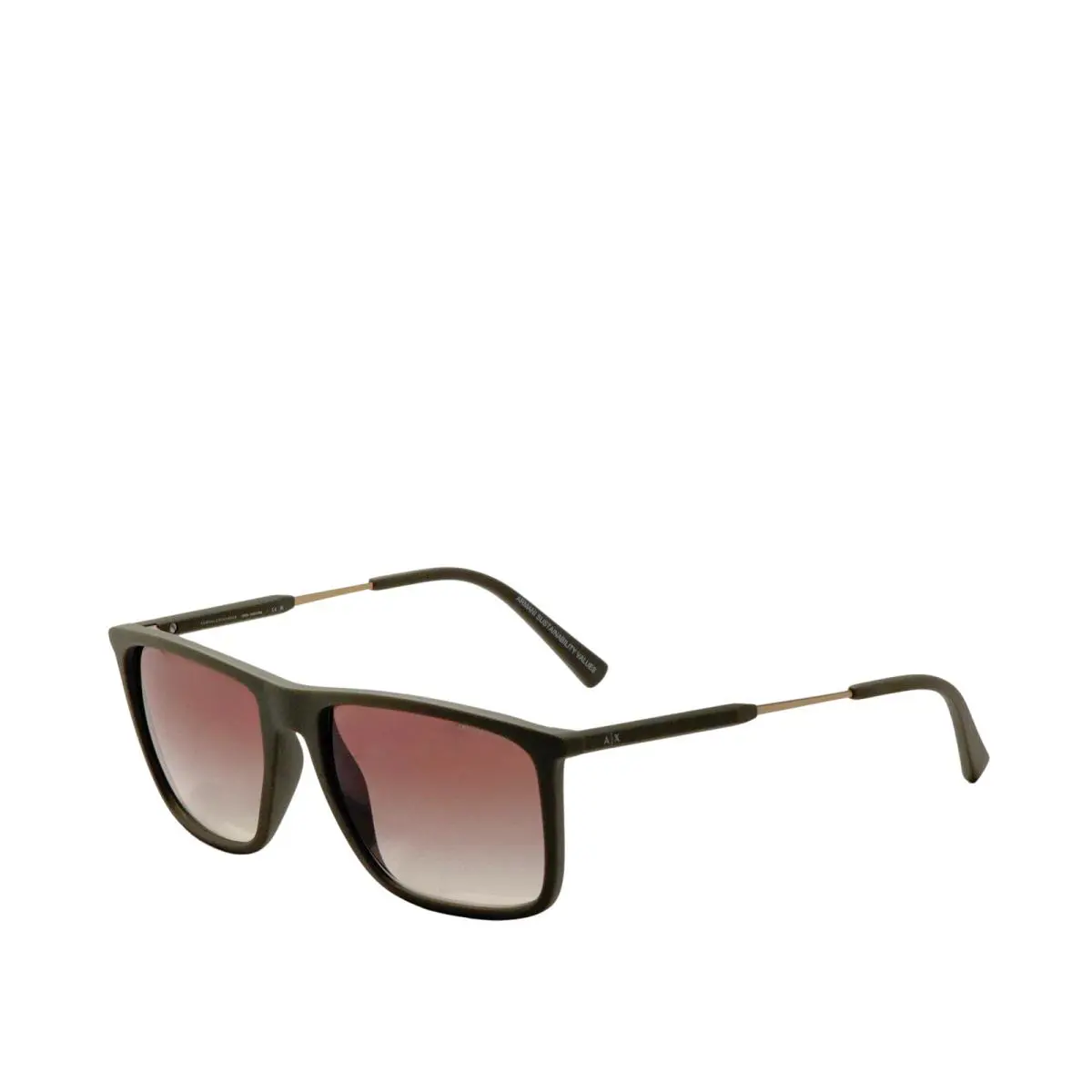 Armani Exchange Men`s 57mm Matte Sage Sunglasses AX4160S-838113-57