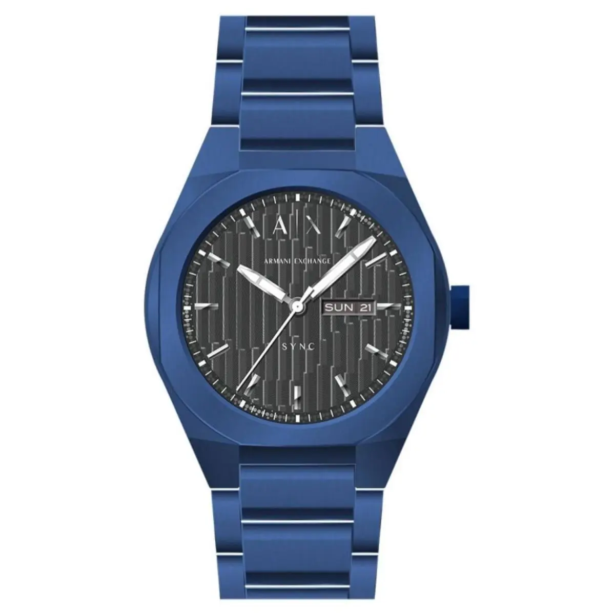 Men`s Sync Black Dial Watch - AX4299 by Armani Exchange
