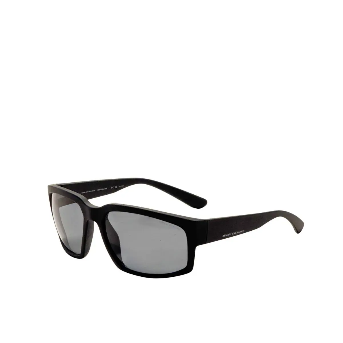Armani Exchange Men`s 61mm Matte Black Sunglasses Polarized AX4142SU-807887-61