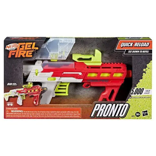Nerf: Gelfire: Pronto - Hasbro Pack of 4