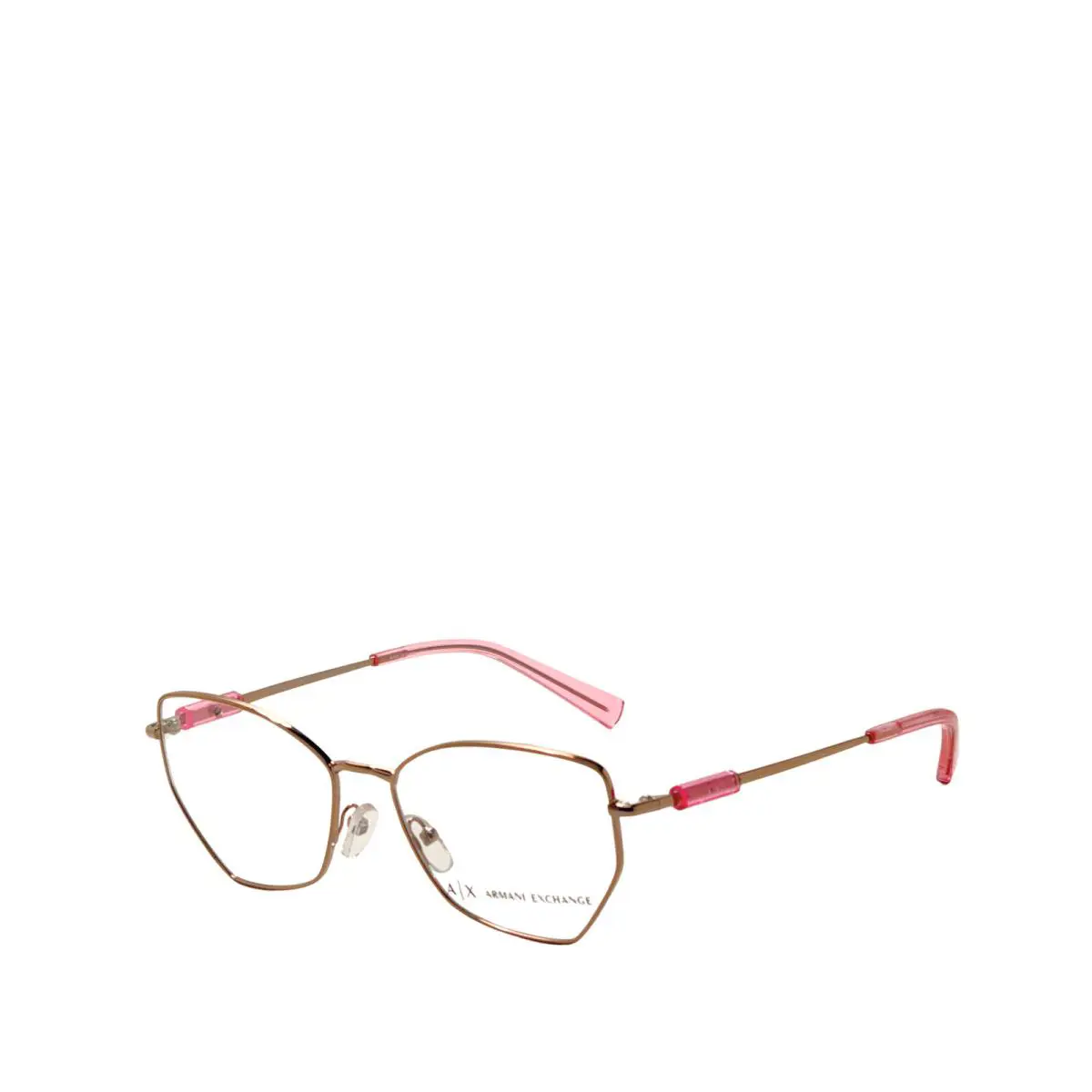 Women`s 54mm Shiny Rose Gold Opticals AX1067-6103-54 by Armani Exchange
