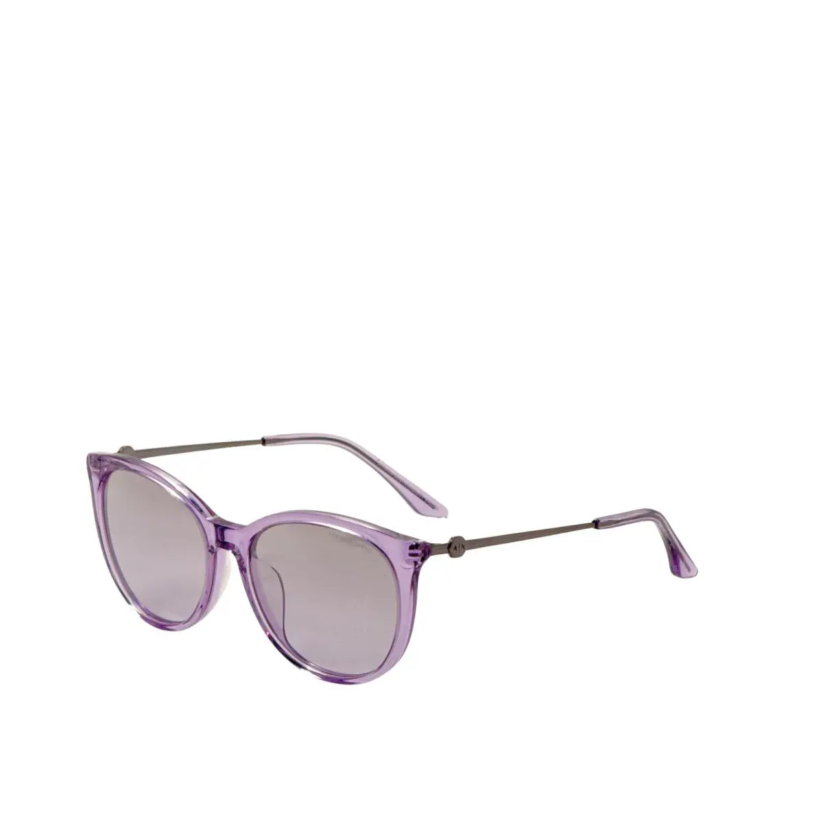 Armani Exchange Women`s 56mm Transparent Violet Sunglasses AX4140SF-82367P-56