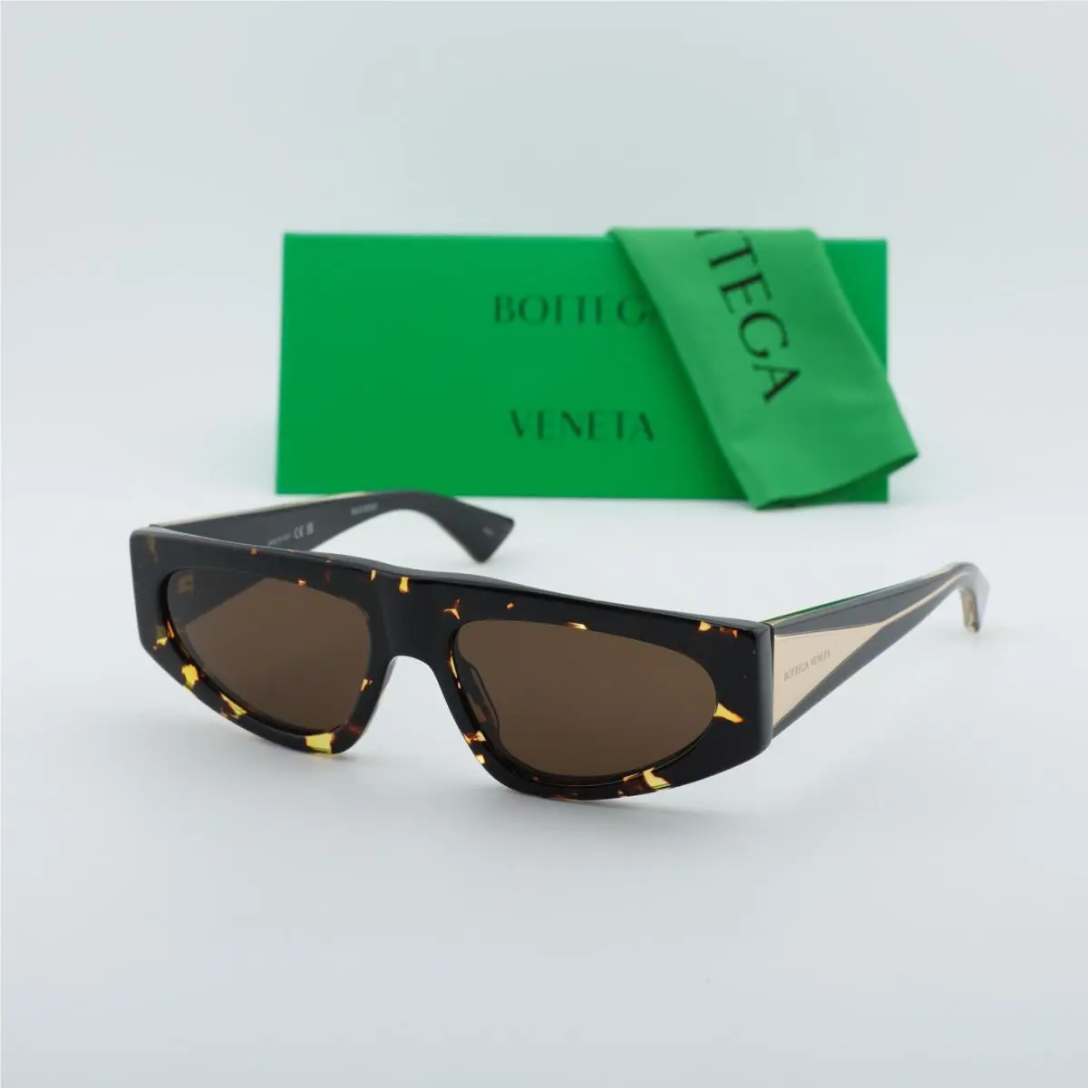 Bottega Veneta BV1277S 002 Havana/brown 57-17-140 Sunglasses