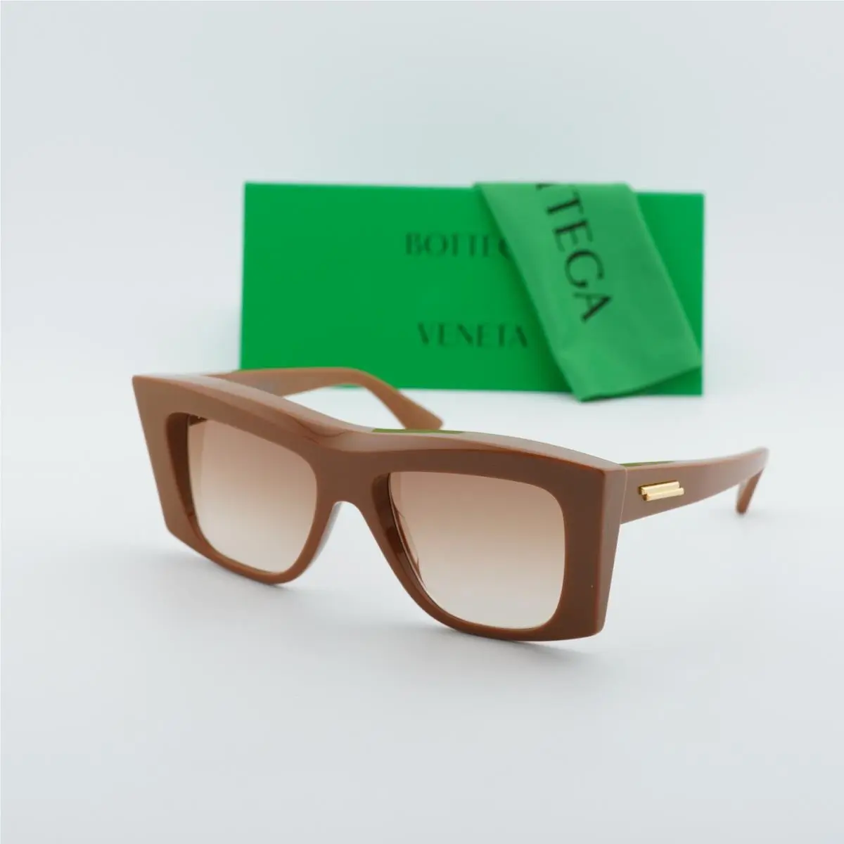 Bottega Veneta BV1270S 003 Brown/brown Gradient 54-16-140 Sunglasses