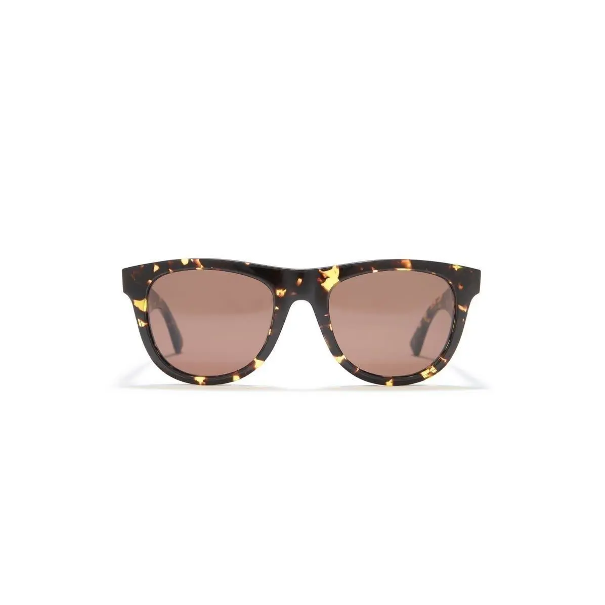 Bottega Veneta Women 52mm Round Oval Sunglasses Havana Havana Brow