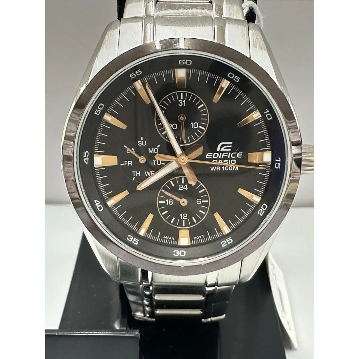 Casio Edifice EF-338DB—1A Men’s Watch