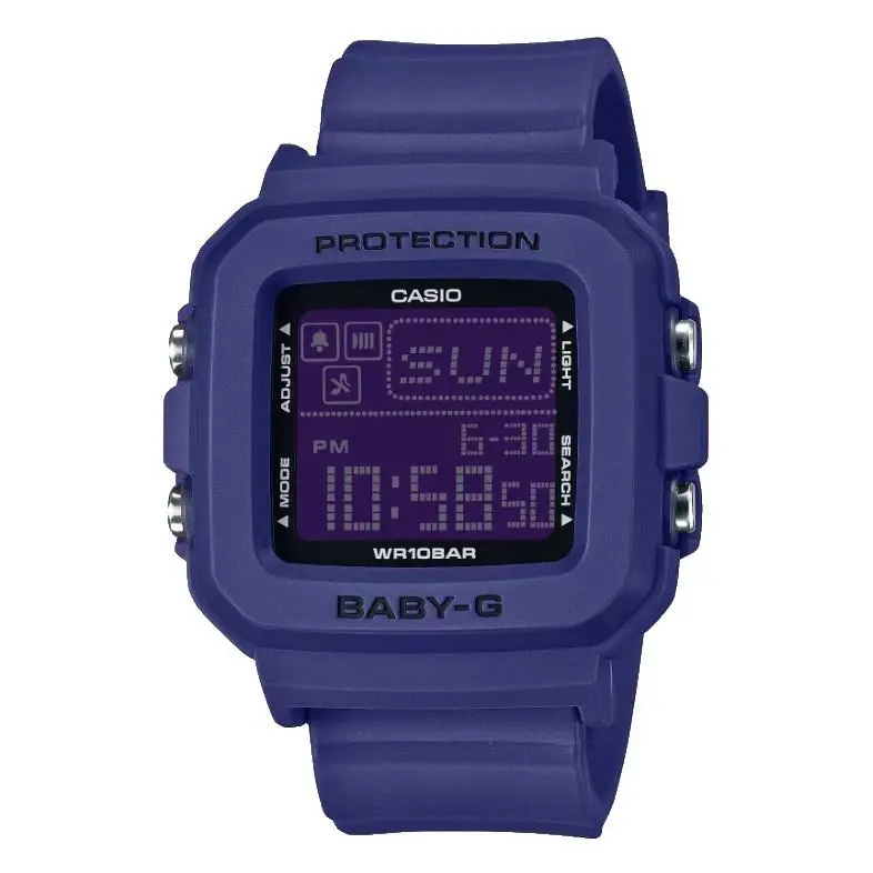 Casio G-shock Baby-g Digital Watch Navy Blue Resin BGD10K-2
