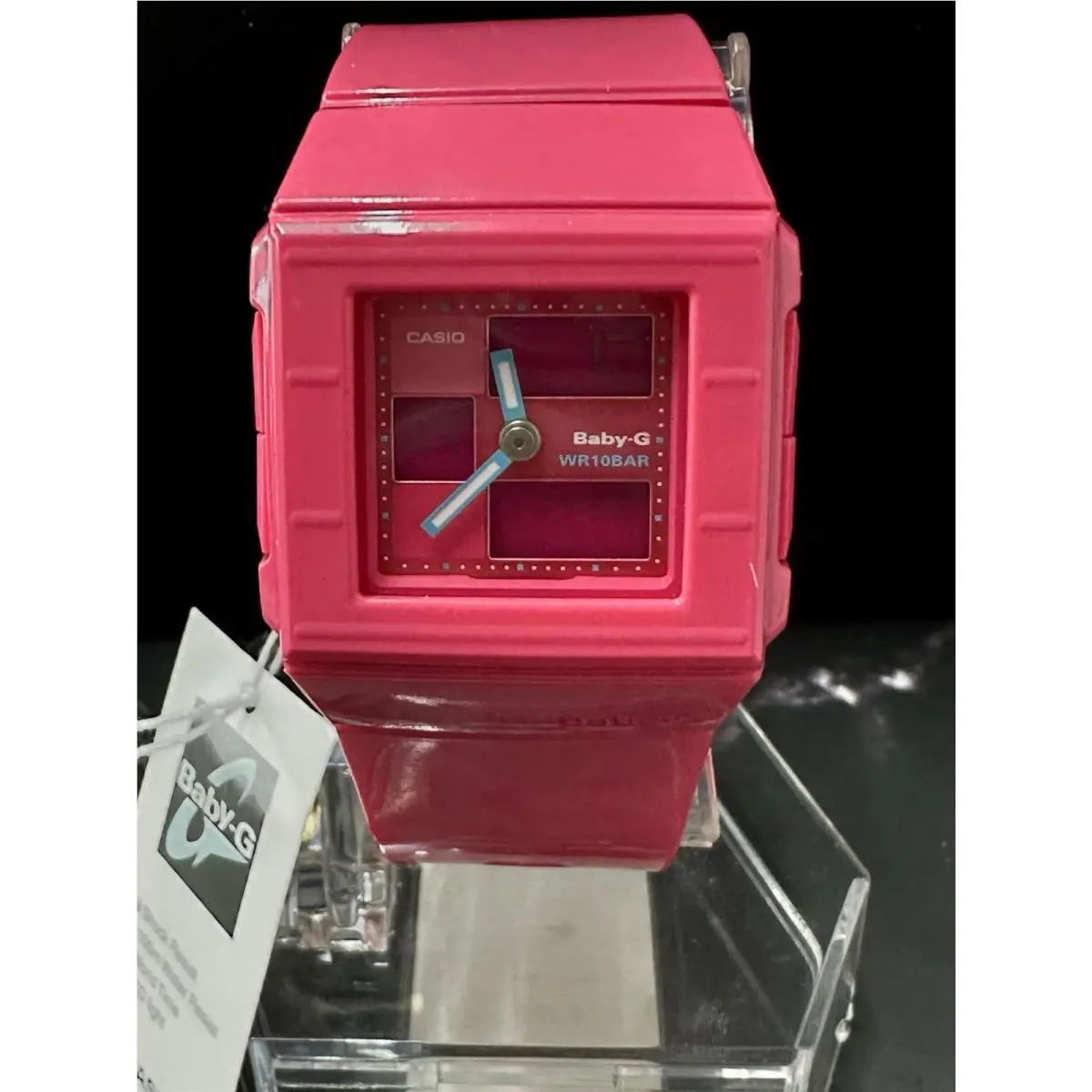Casio Baby-g BGA200-4E Pink Resin Band Lady’s Watch